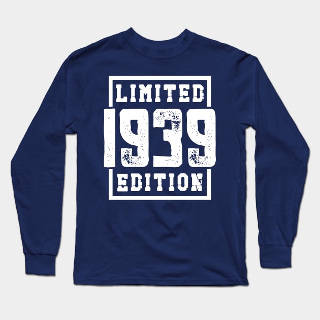 1939 Limited Edition Long Sleeve T-Shirt by colorsplash